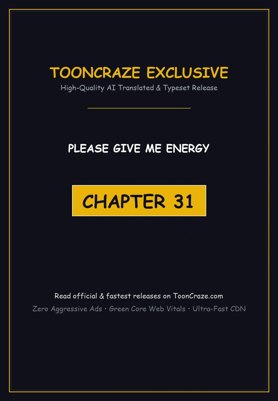 Please Give Me Energy Chapter 31 - Page 1