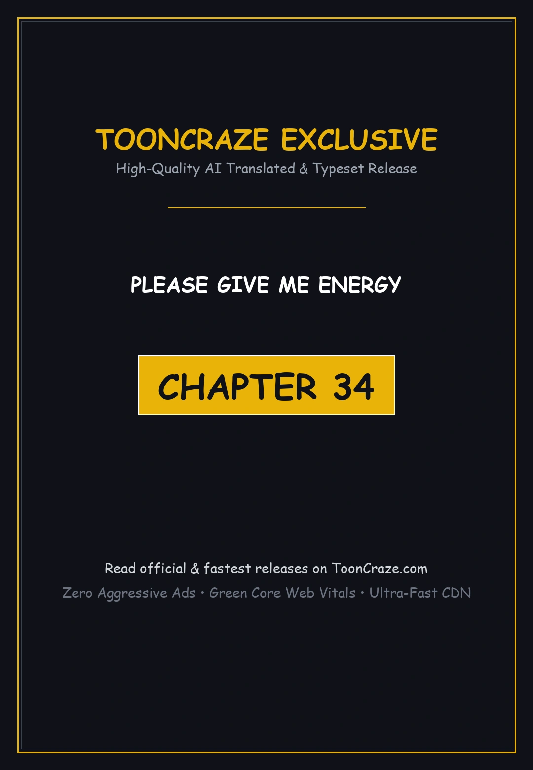 Please Give Me Energy Chapter 34 - Page 1