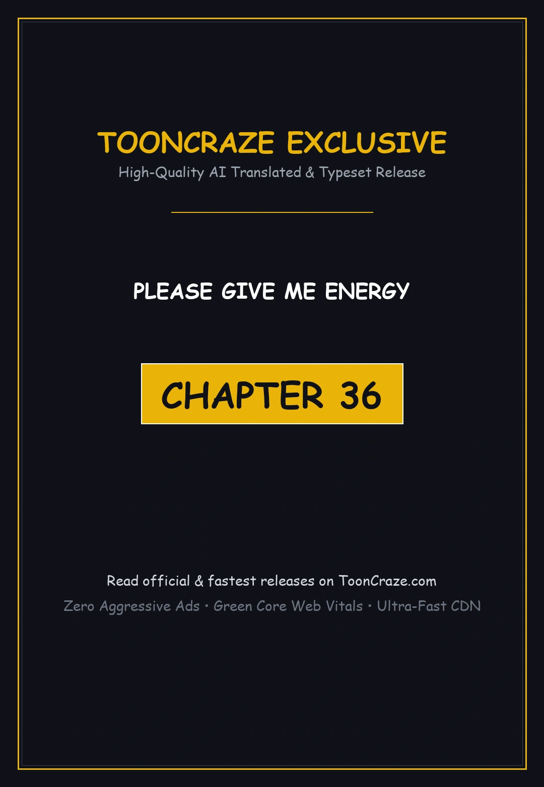 Please Give Me Energy Chapter 36 - Page 1