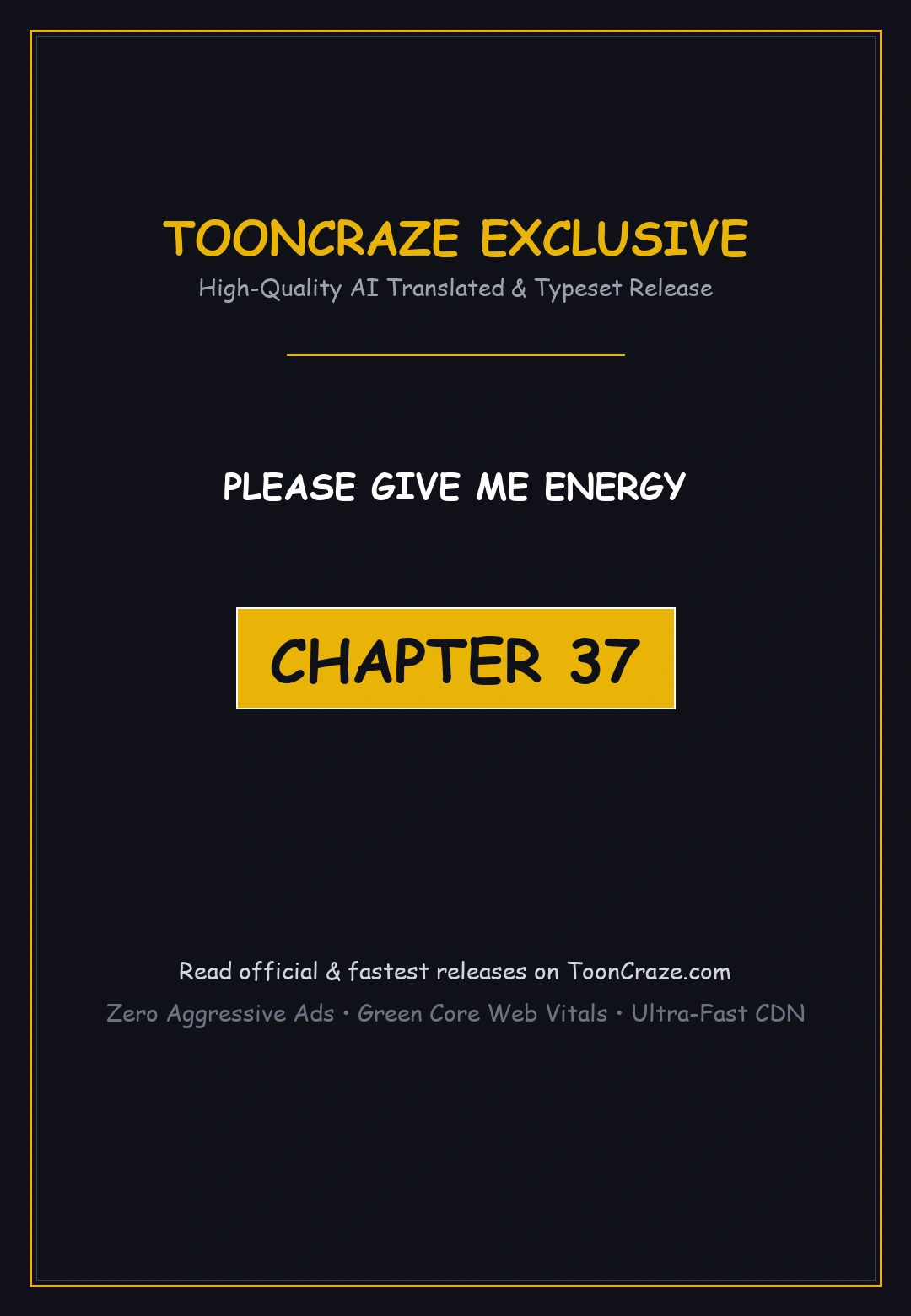 Please Give Me Energy Chapter 37 - Page 1
