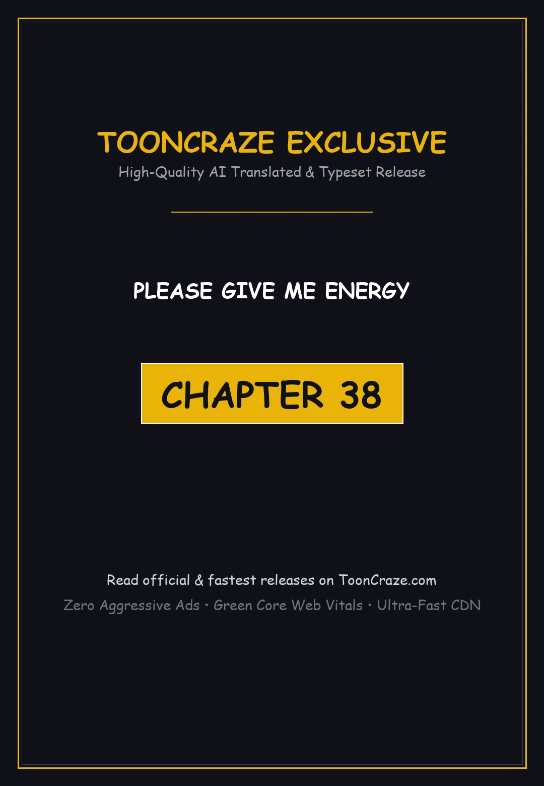 Please Give Me Energy Chapter 38 - Page 1
