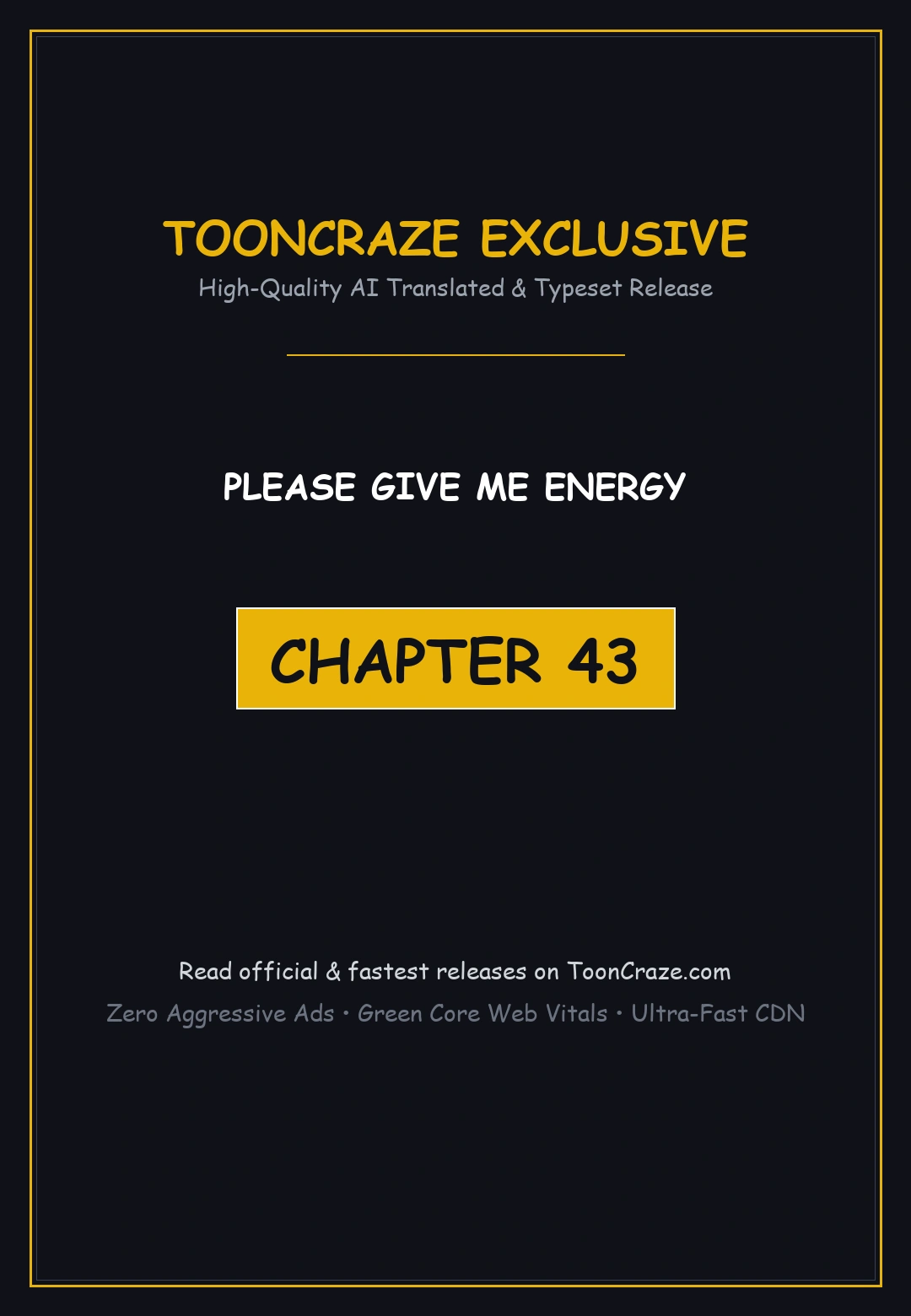 Please Give Me Energy Chapter 43 - Page 1