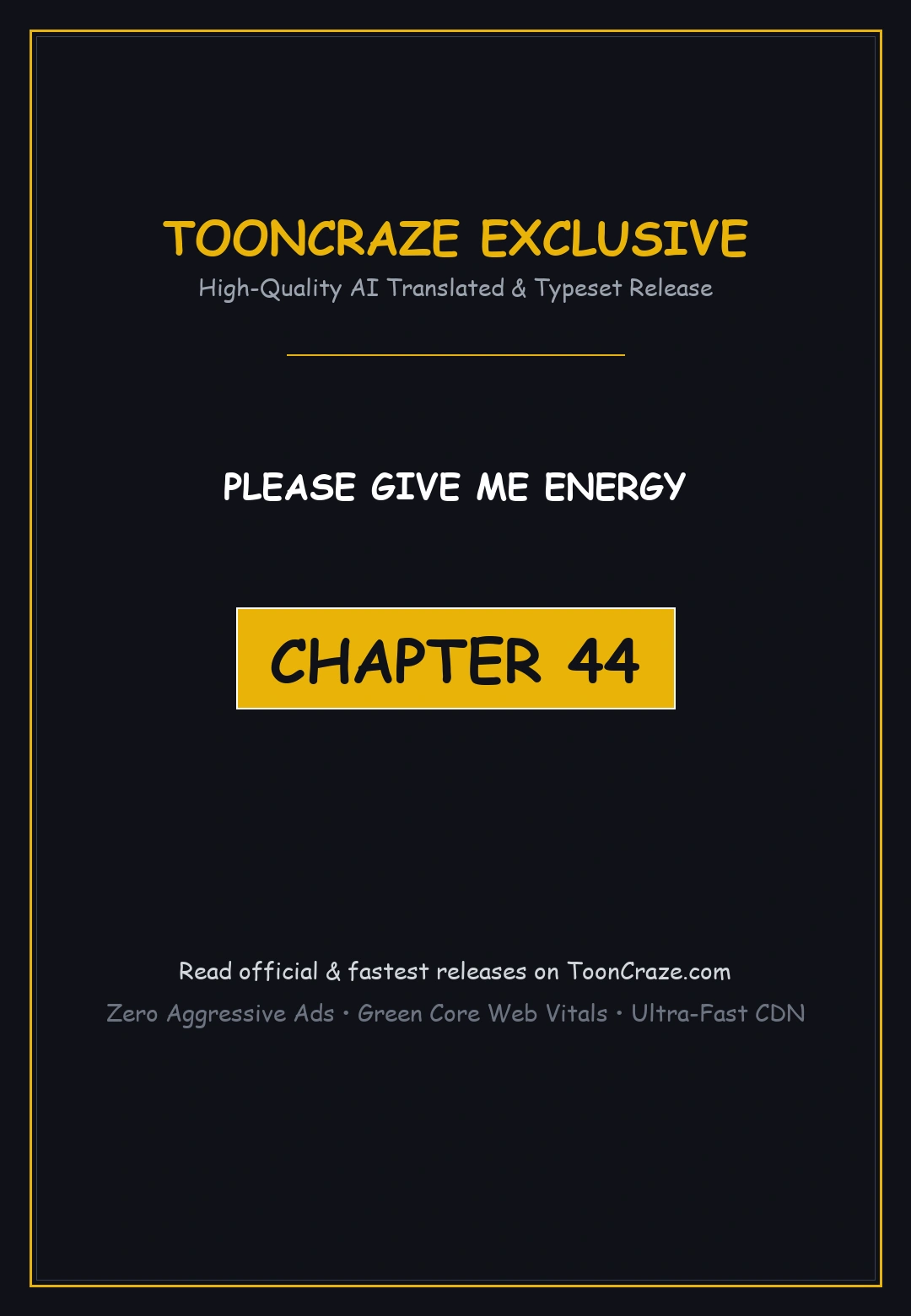 Please Give Me Energy Chapter 44 - Page 1