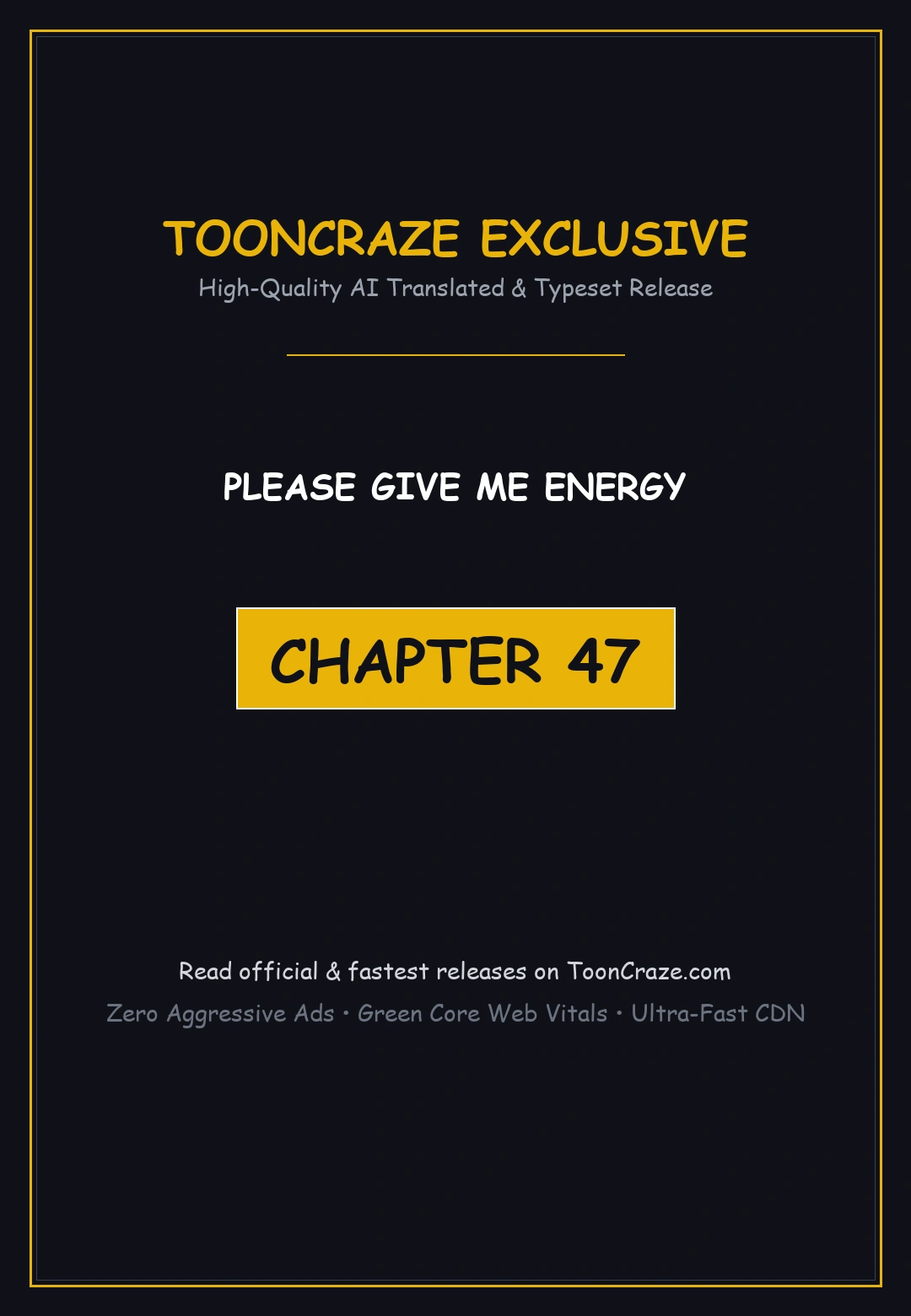 Please Give Me Energy Chapter 47 - Page 1