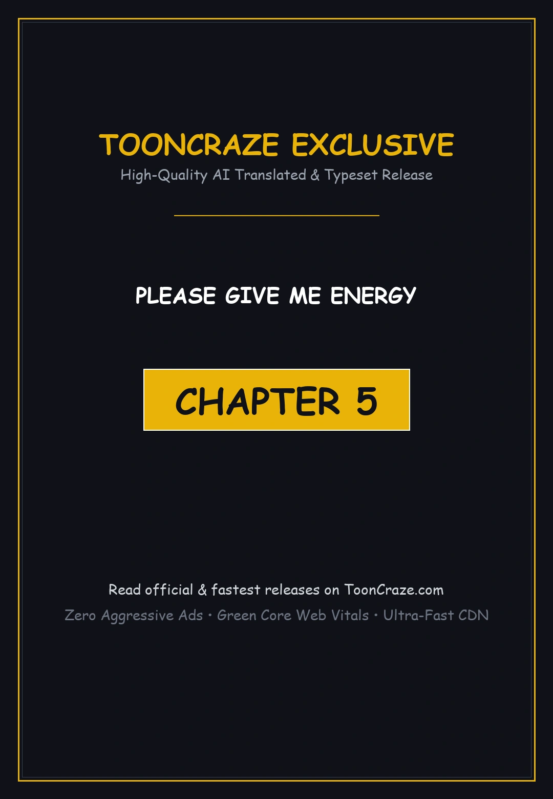 Please Give Me Energy Chapter 5 - Page 1