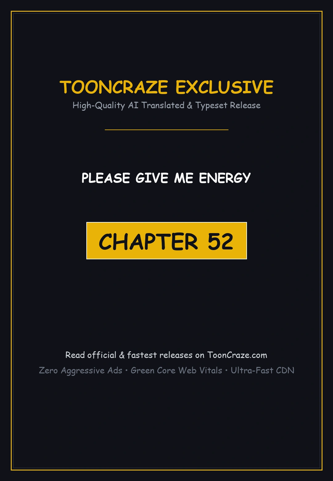 Please Give Me Energy Chapter 52 - Page 1