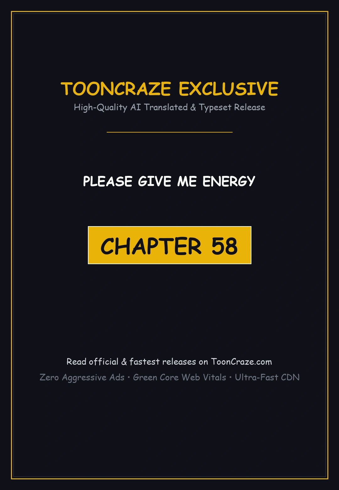 Please Give Me Energy Chapter 58 - Page 1