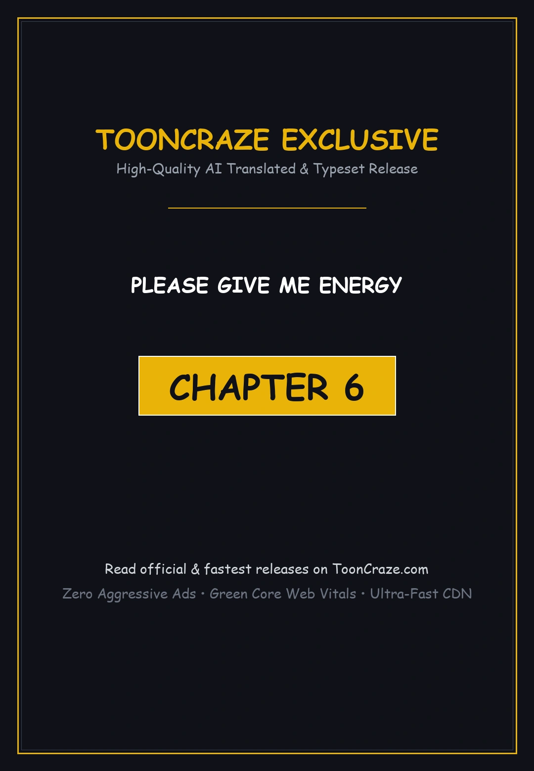 Please Give Me Energy Chapter 6 - Page 1