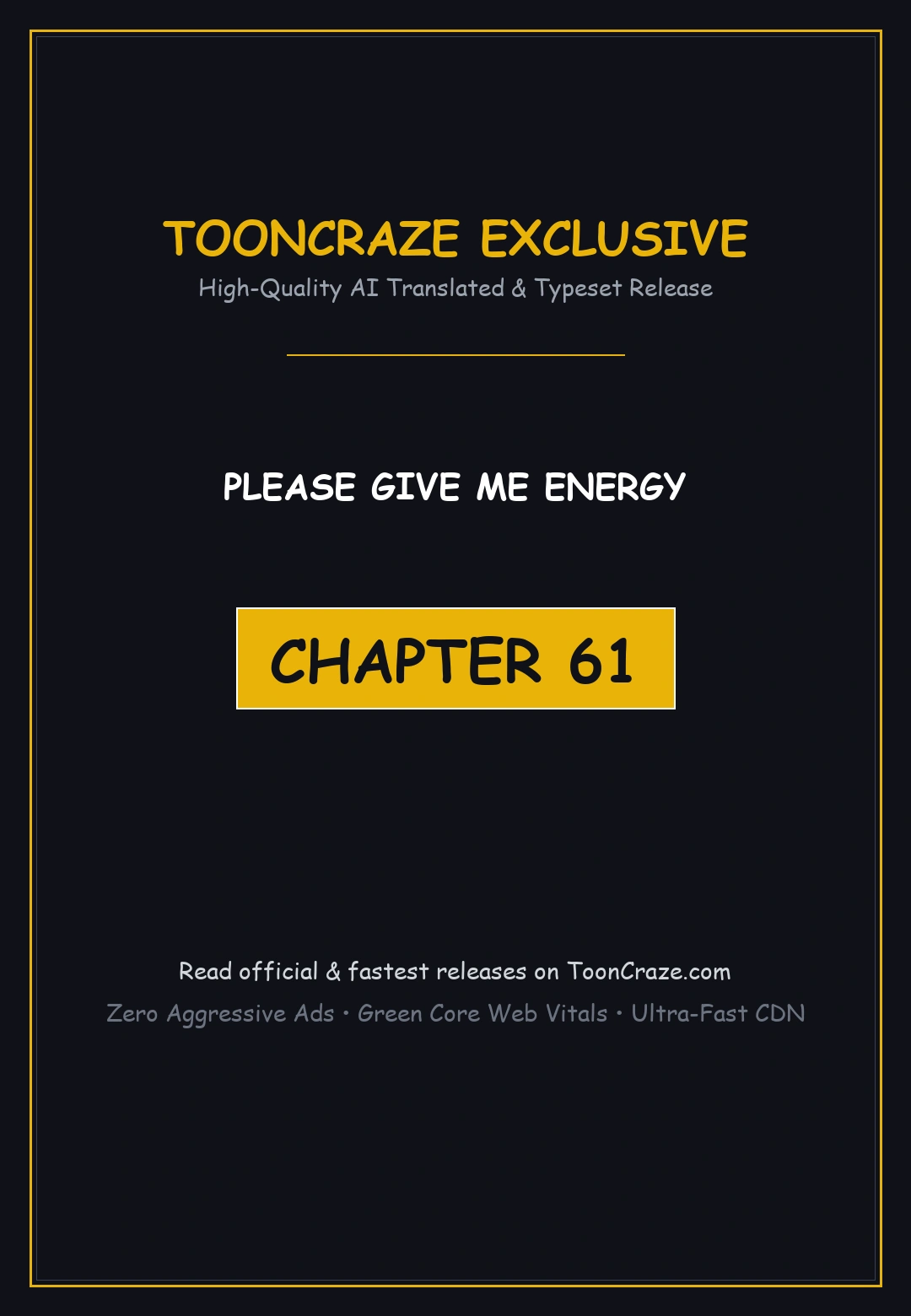 Please Give Me Energy Chapter 61 - Page 1