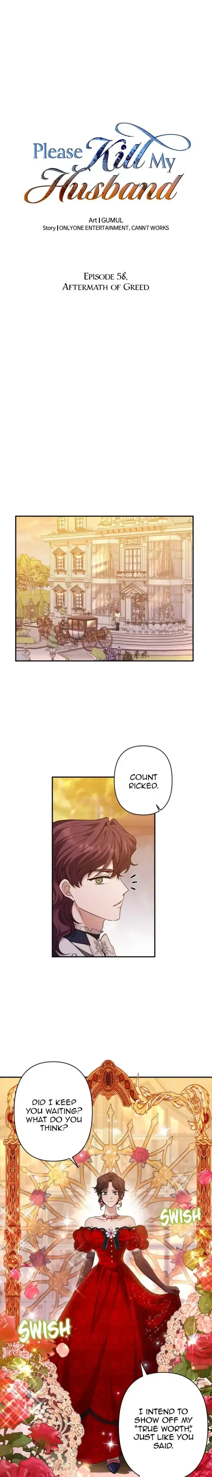 Please Kill My Husband Chapter 58 - Page 1