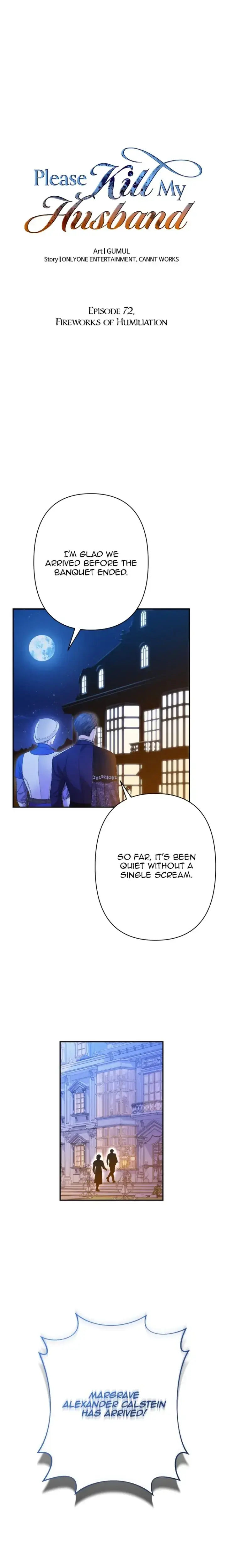 Please Kill My Husband Chapter 72 - Page 1