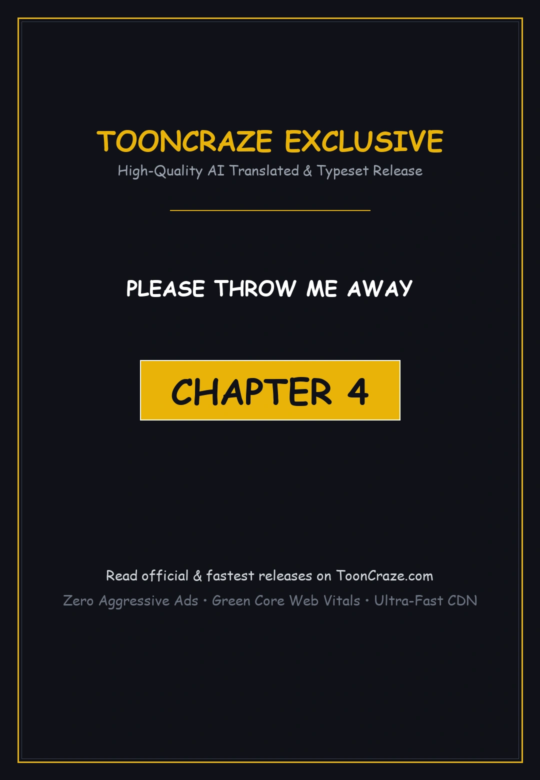 Please Throw Me Away Chapter 4 - Page 1
