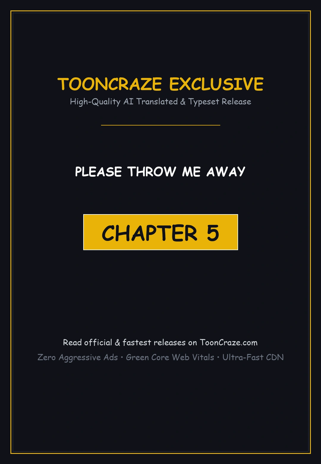 Please Throw Me Away Chapter 5 - Page 1