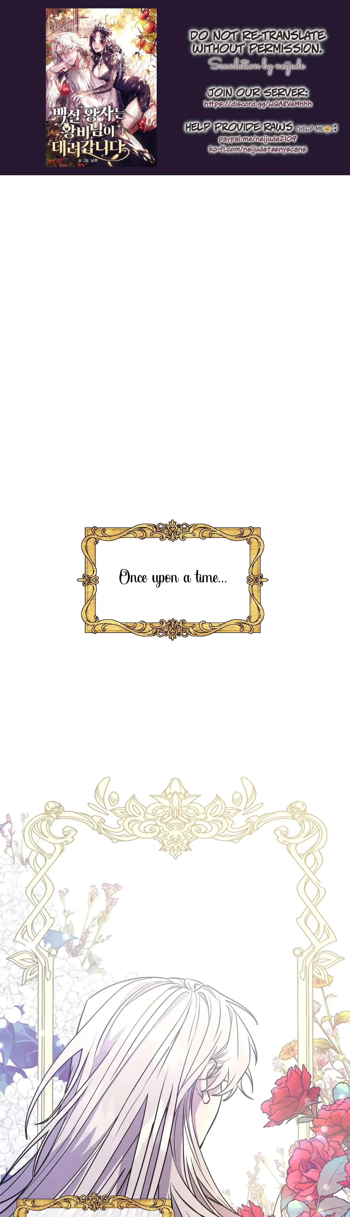 Prince Snow White Is Taken By The Queen Chapter 1 - Page 1