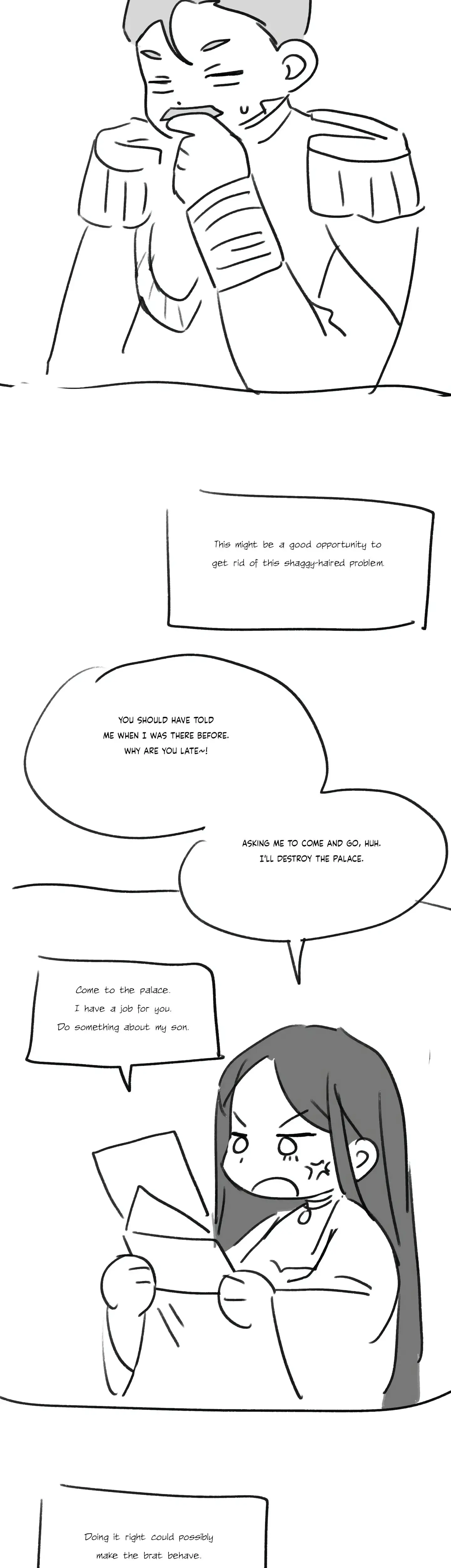 Prince Snow White Is Taken By The Queen Chapter 21 - Page 21