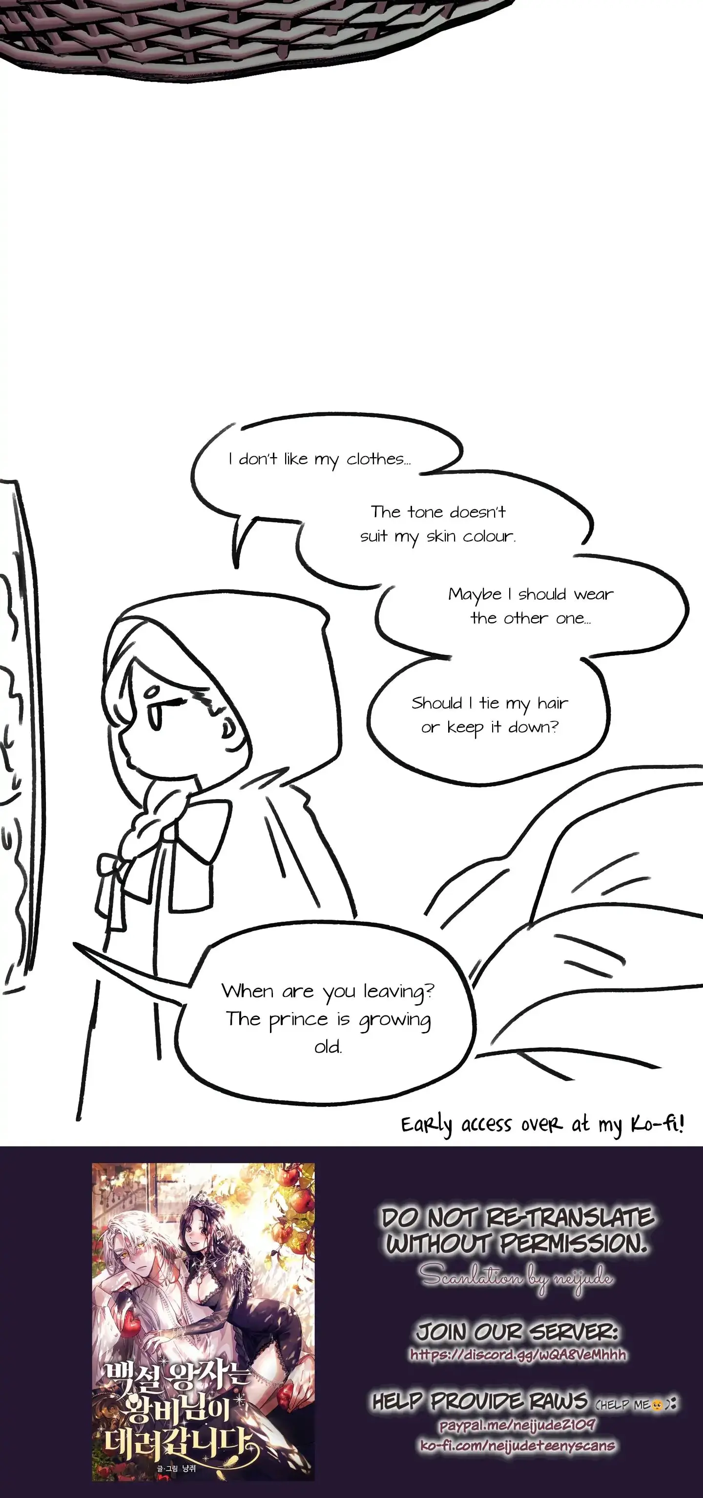 Prince Snow White Is Taken By The Queen Chapter 3 - Page 25