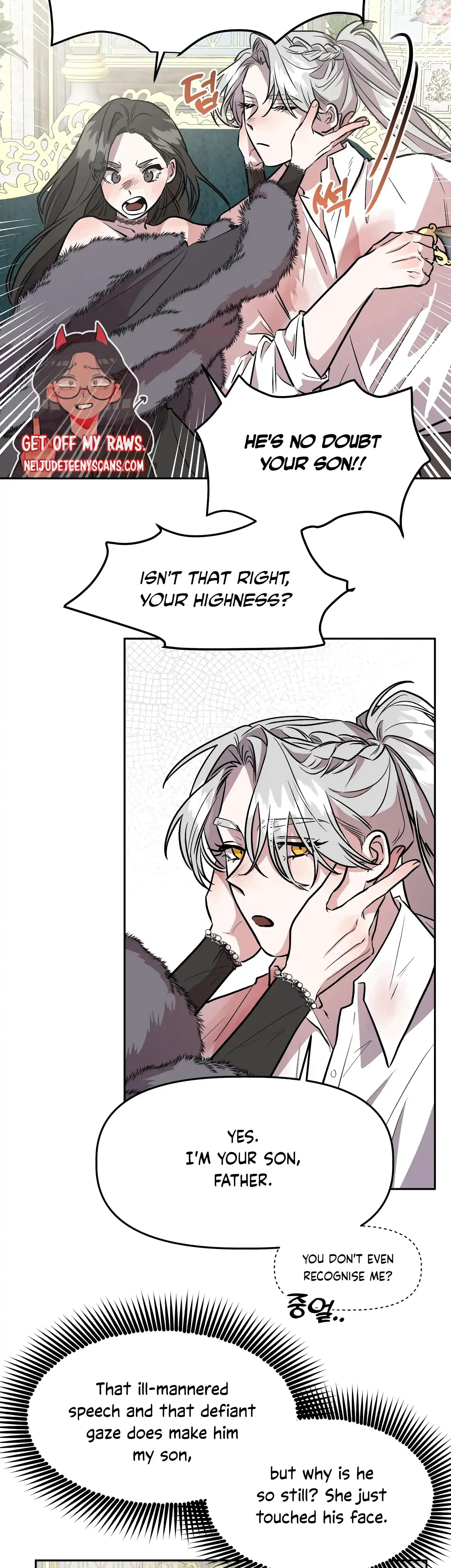 Prince Snow White Is Taken By The Queen Chapter 8 - Page 8