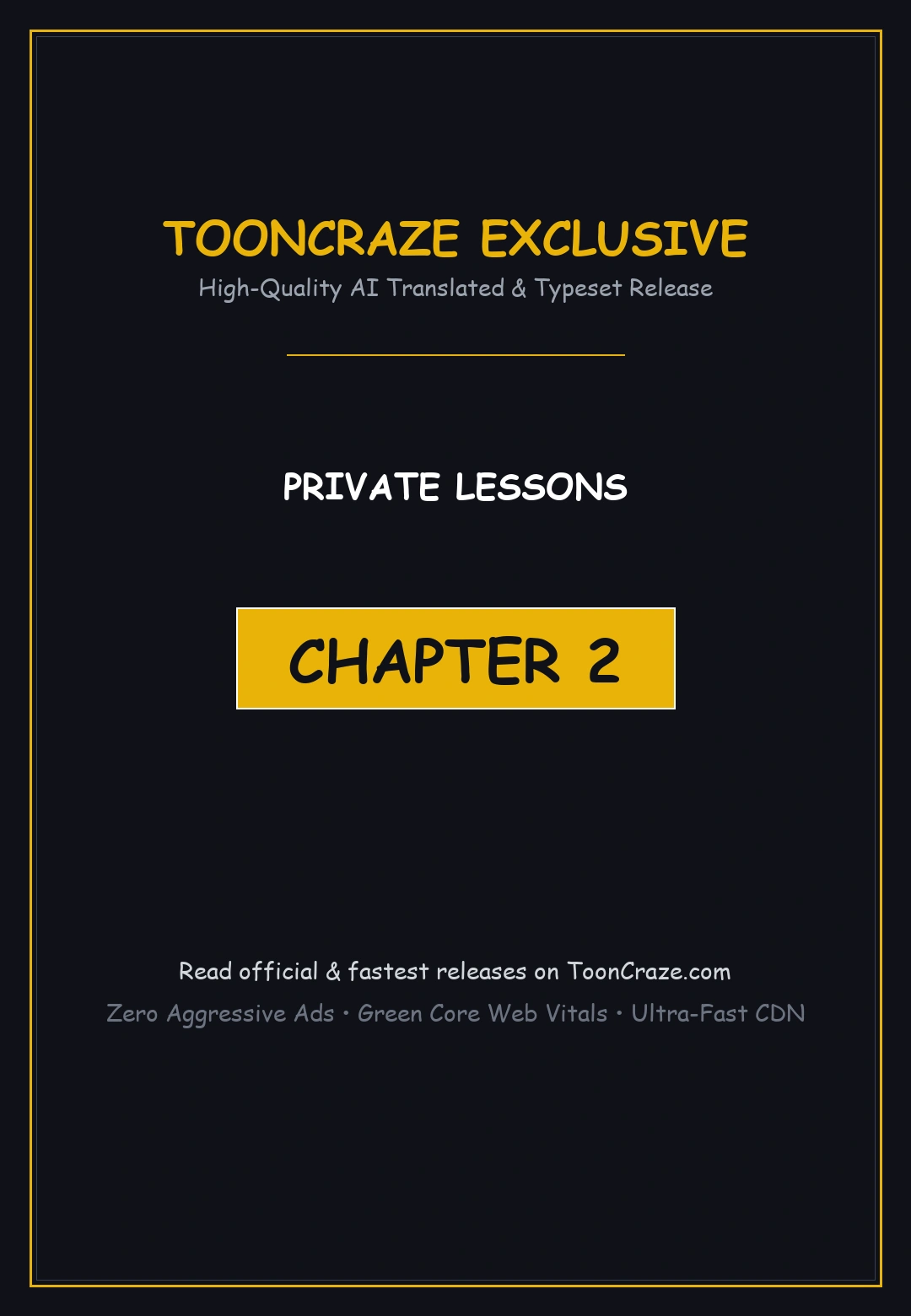 Private Lessons Manhwa Facon Chapter 2 - Page 1