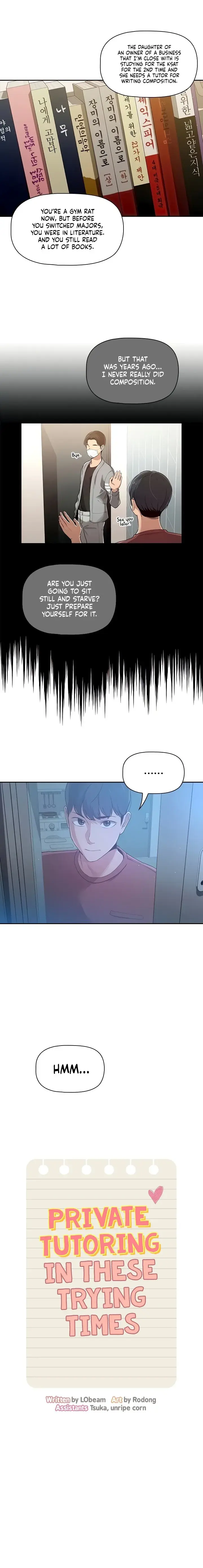 Private Tutoring In These Trying Times Chapter 1 - Page 7