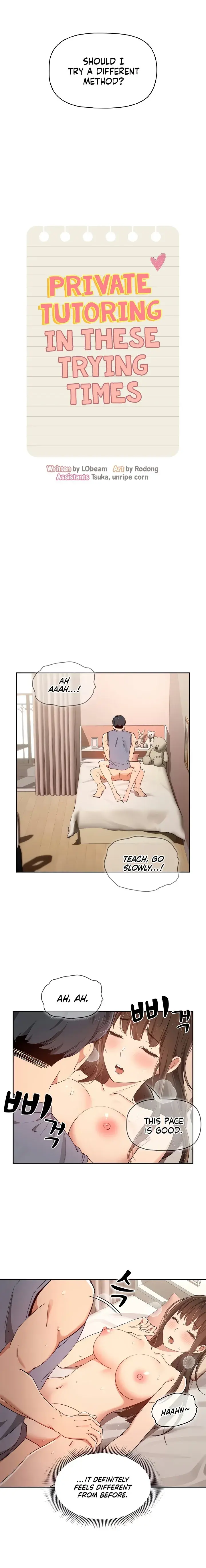 Private Tutoring In These Trying Times Chapter 18 - Page 2