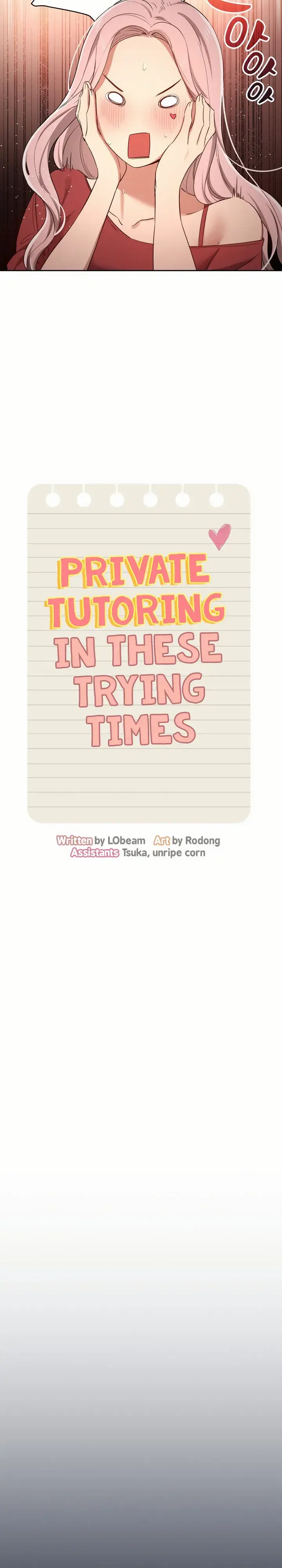 Private Tutoring In These Trying Times Chapter 33 - Page 4