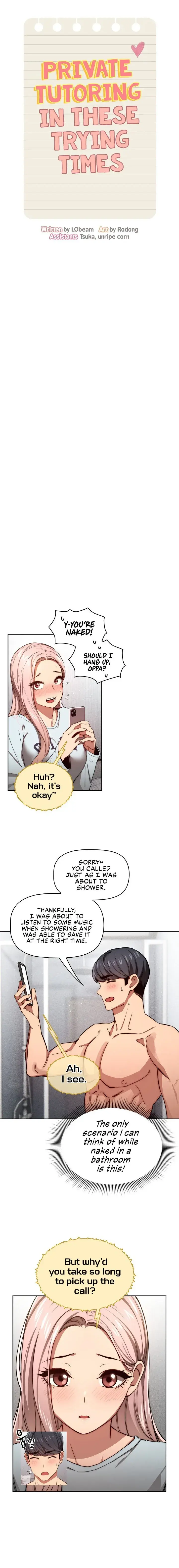 Private Tutoring In These Trying Times Chapter 49 - Page 2