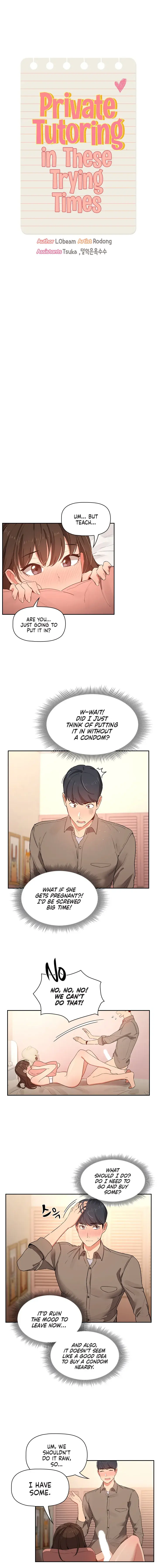 Private Tutoring In These Trying Times Chapter 7 - Page 2
