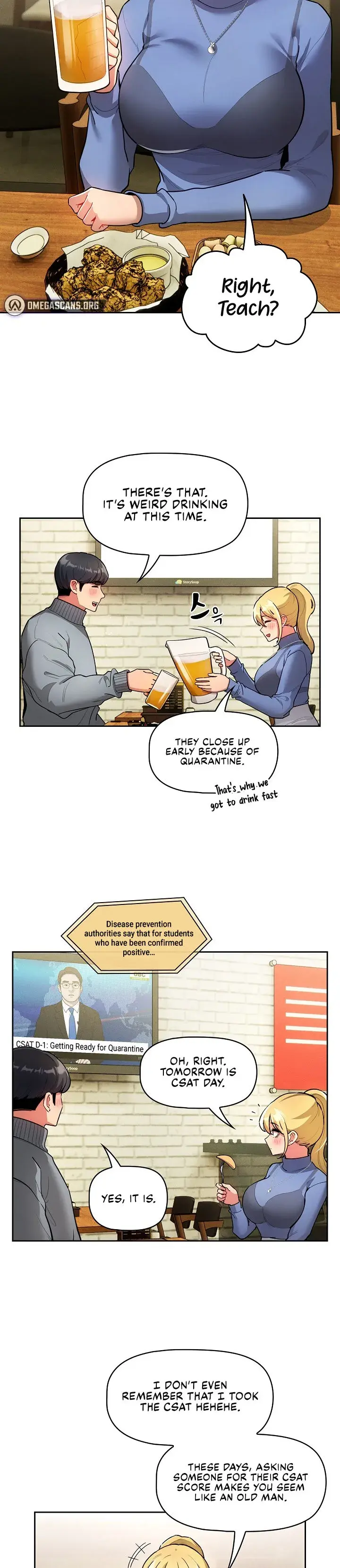 Private Tutoring In These Trying Times Chapter 73 - Page 10