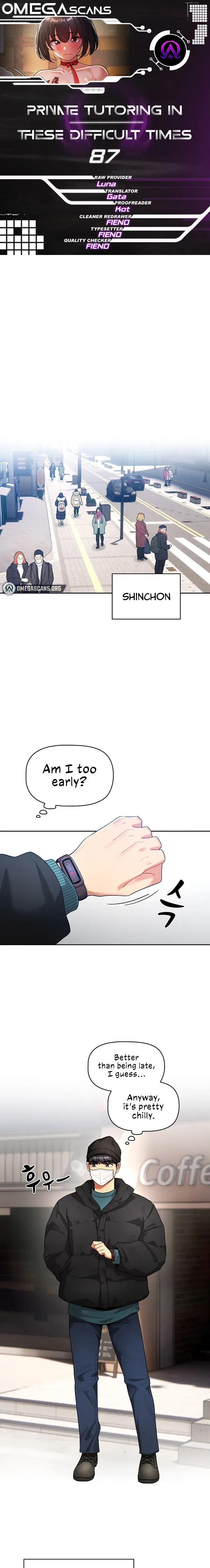 Private Tutoring In These Trying Times Chapter 87 - Page 1