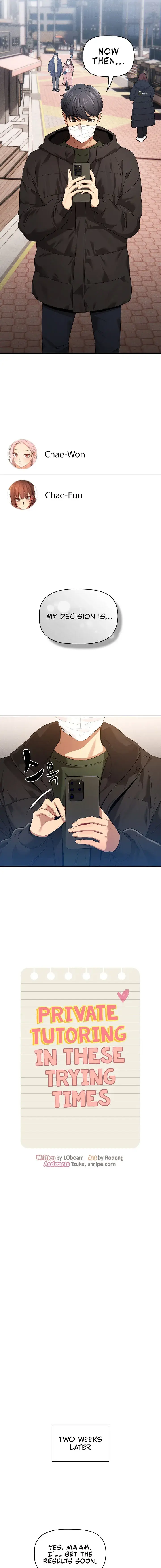Private Tutoring In These Trying Times Chapter 99 - Page 7