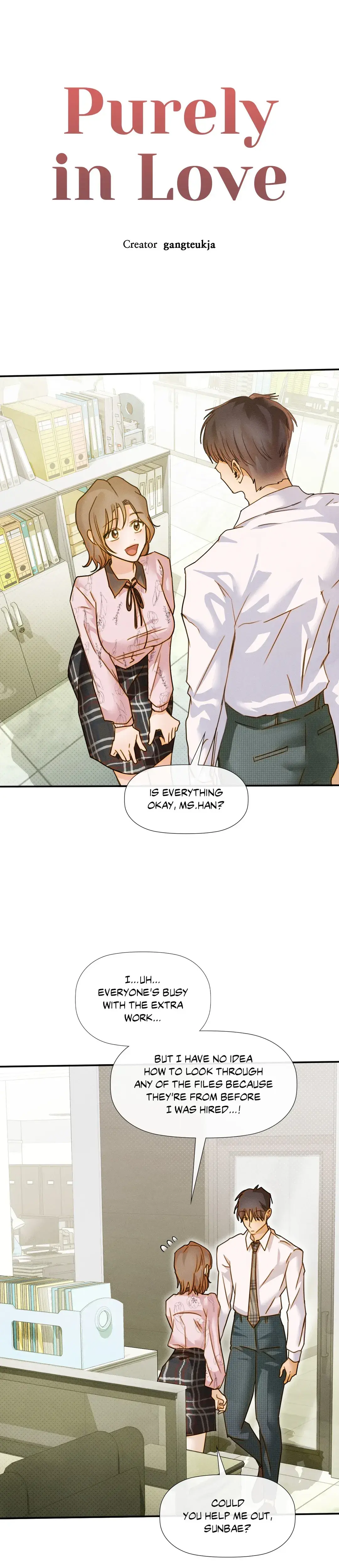 Purely In Love Chapter 20 - Page 1