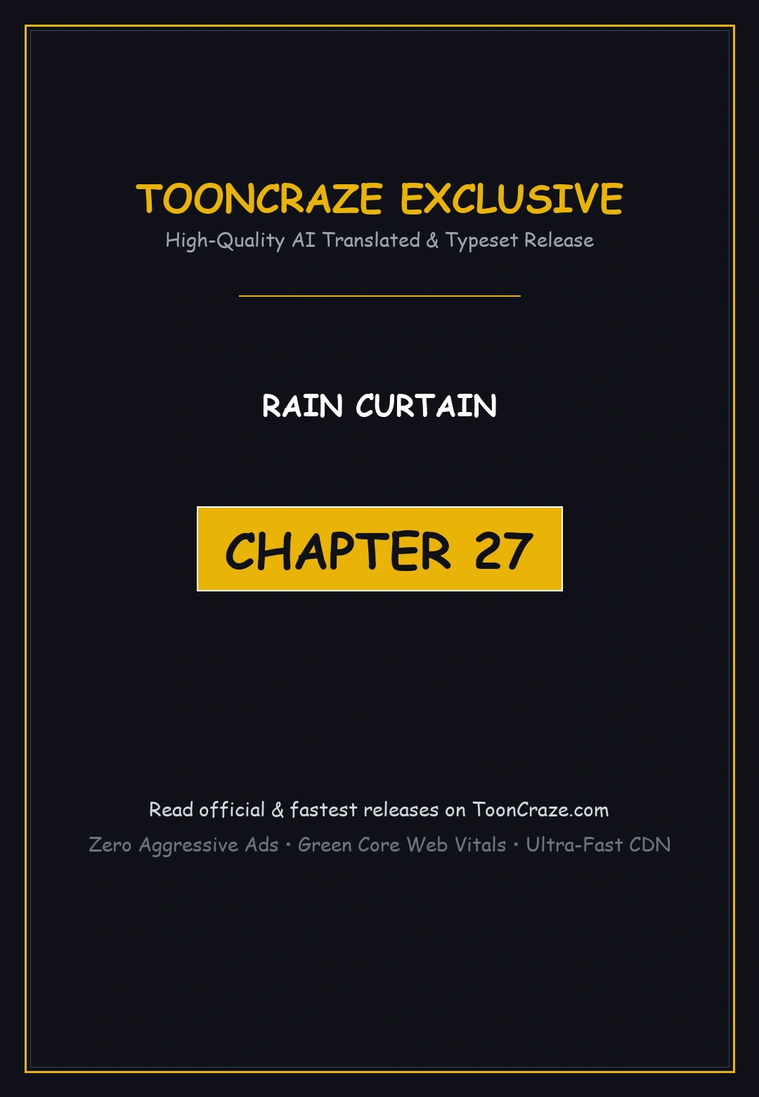 Rain Curtain Chapter 27 - Page 1