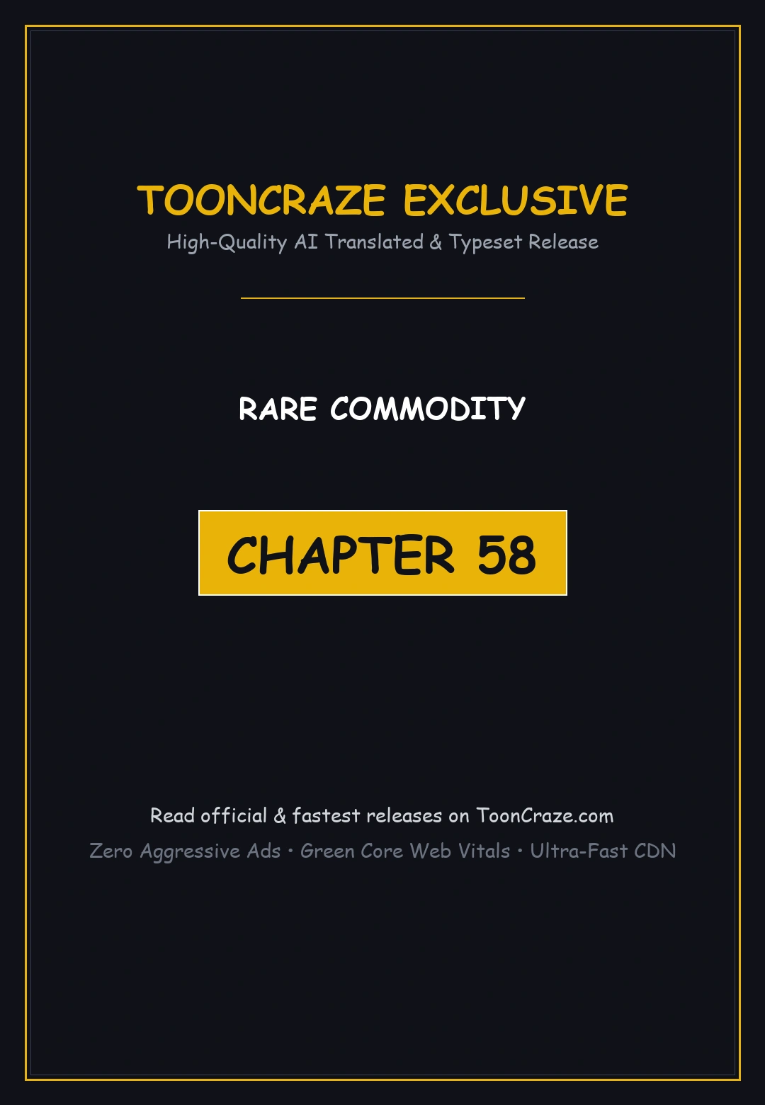 Rare Commodity Chapter 58 - Page 1