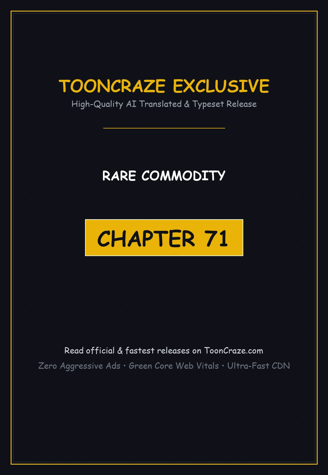 Rare Commodity Chapter 71 - Page 1