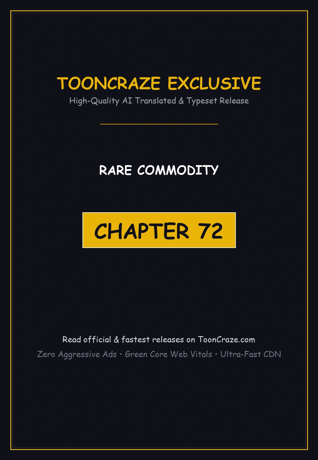 Rare Commodity Chapter 72 - Page 1