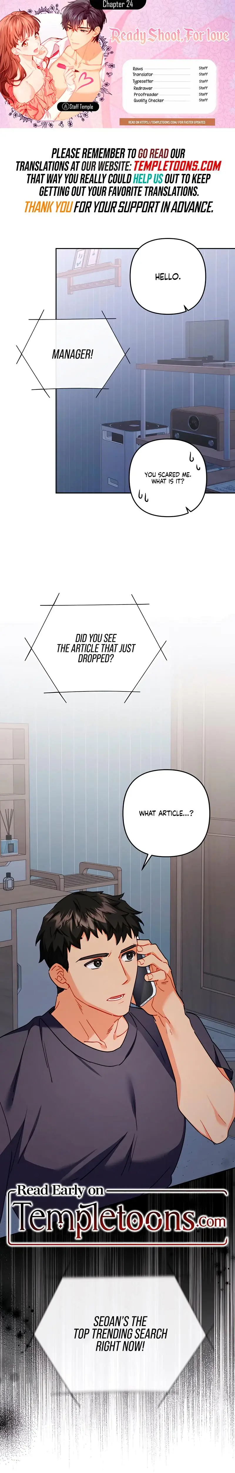 Ready Shoot For Love Chapter 24 - Page 1