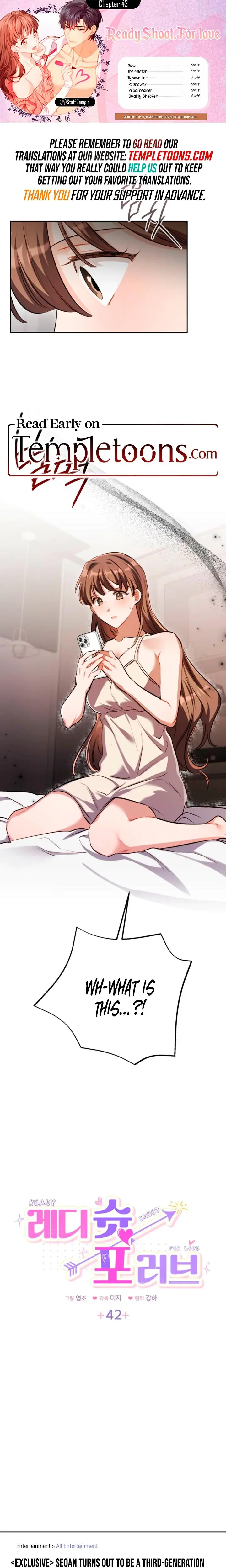 Ready Shoot For Love Chapter 42 - Page 1