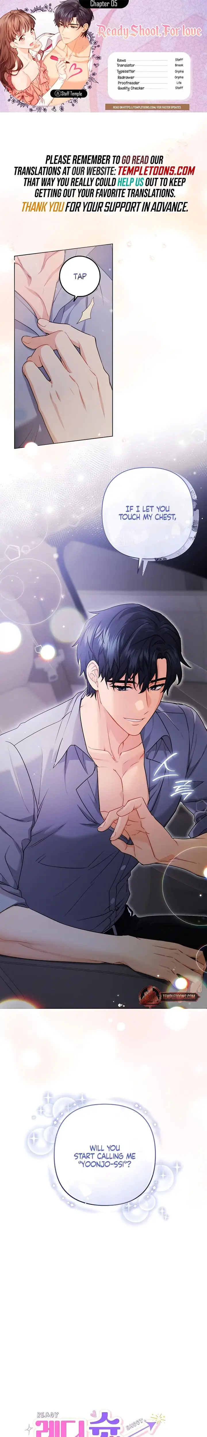 Ready Shoot For Love Chapter 5 - Page 1