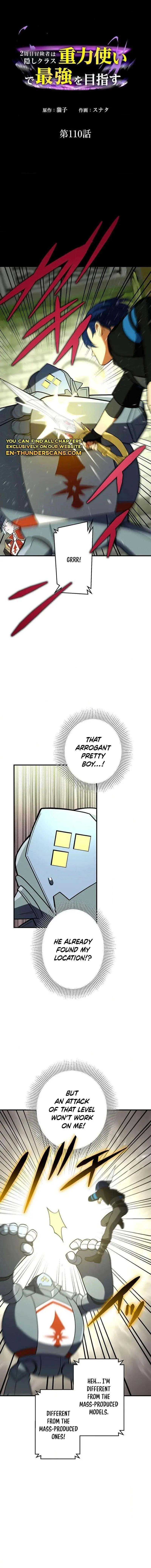 Reborn Ranker Gravity User Chapter 110 - Page 1