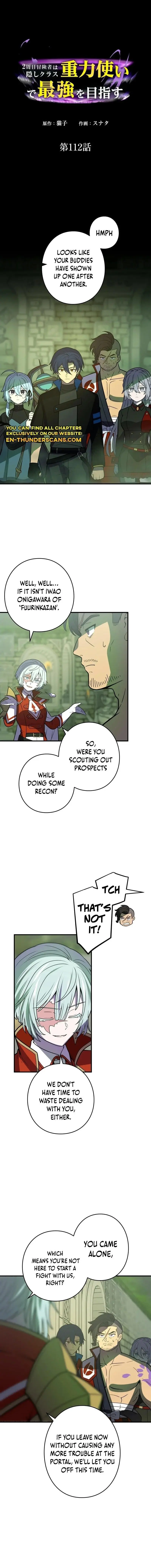 Reborn Ranker Gravity User Chapter 112 - Page 1