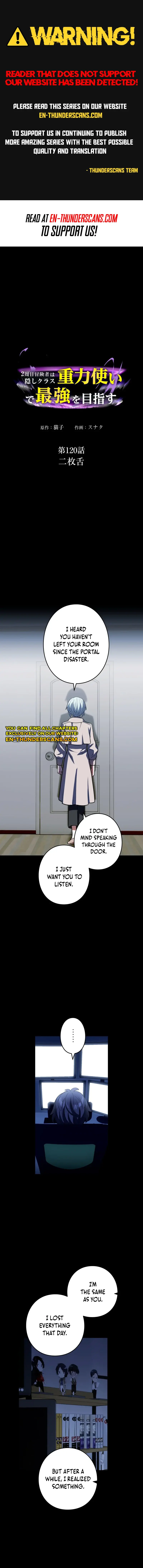 Reborn Ranker Gravity User Chapter 120 - Page 1