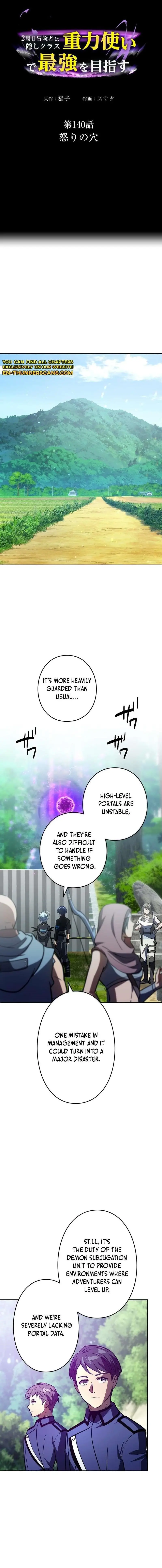 Reborn Ranker Gravity User Chapter 140 - Page 1