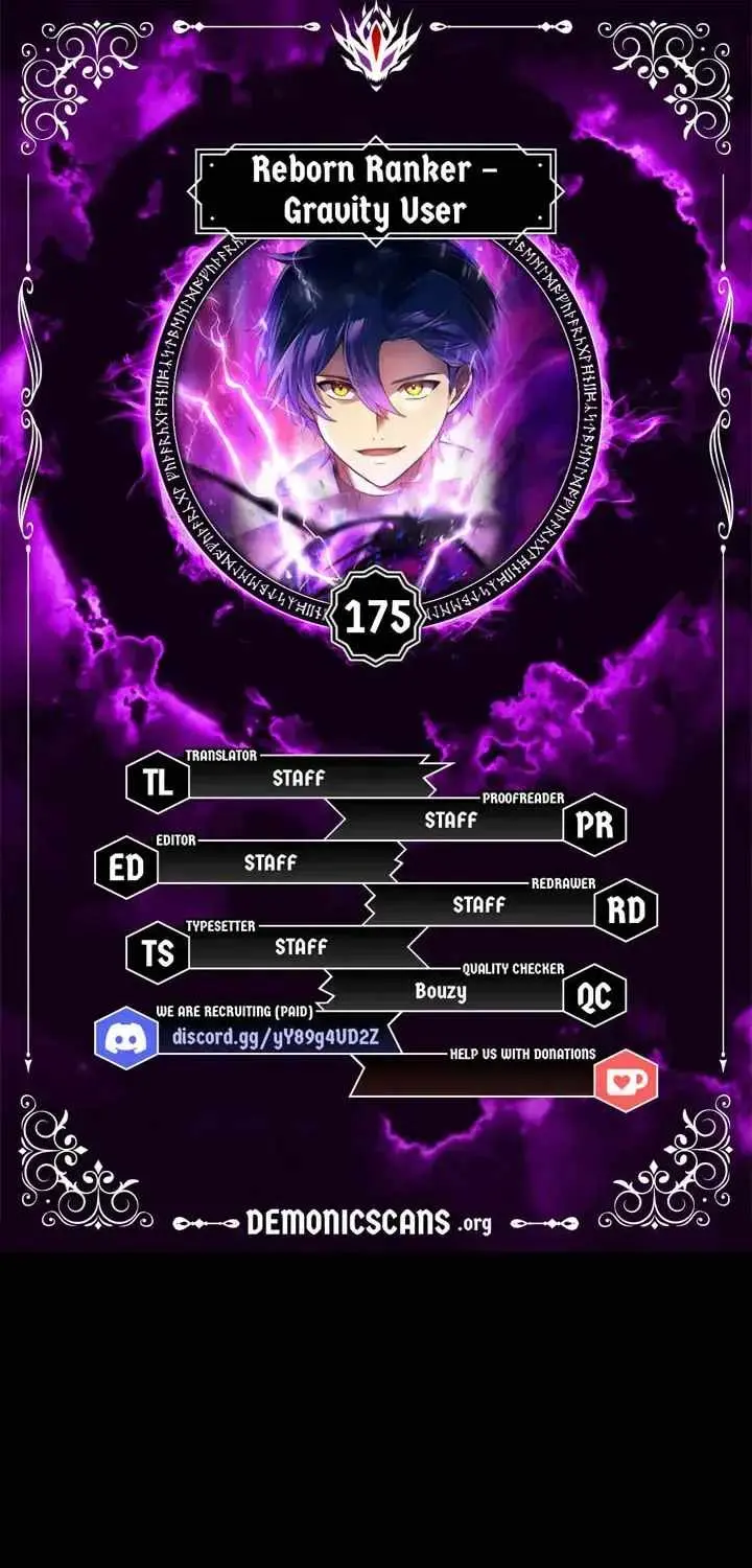 Reborn Ranker Gravity User Chapter 175 - Page 1