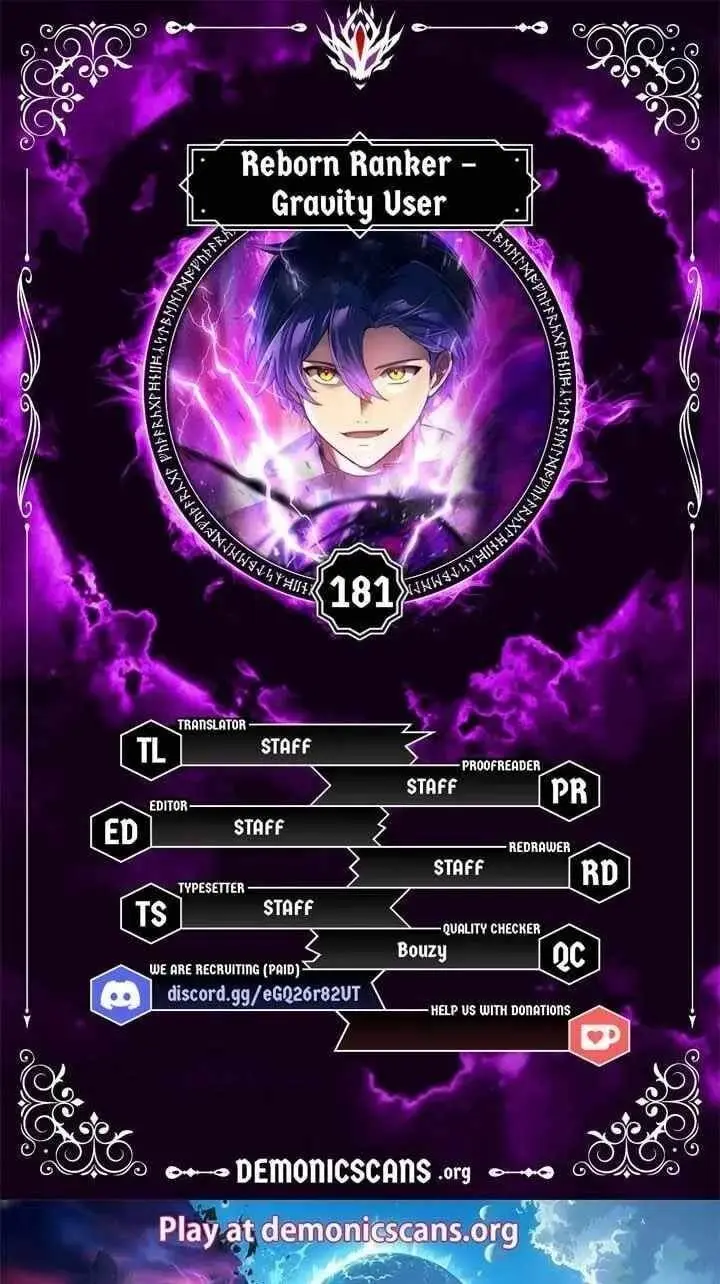 Reborn Ranker Gravity User Chapter 181 - Page 1
