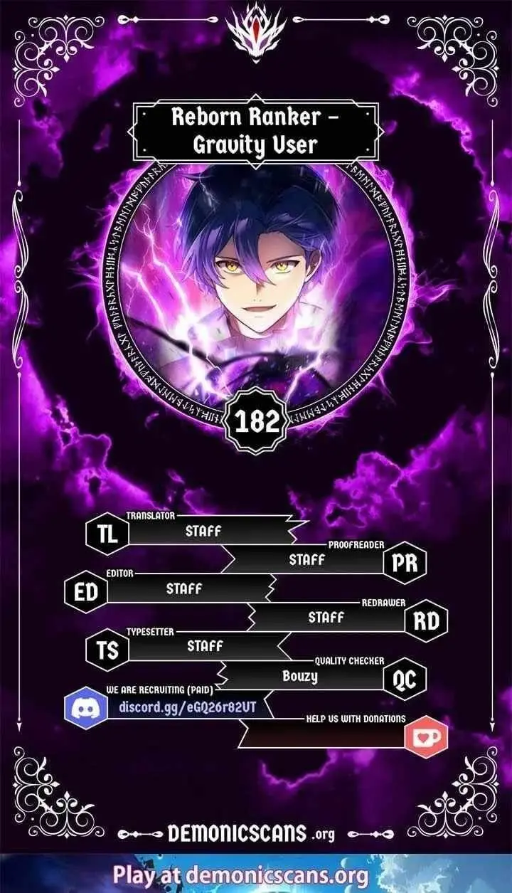 Reborn Ranker Gravity User Chapter 182 - Page 1