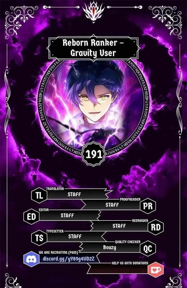 Reborn Ranker Gravity User Chapter 191 - Page 1