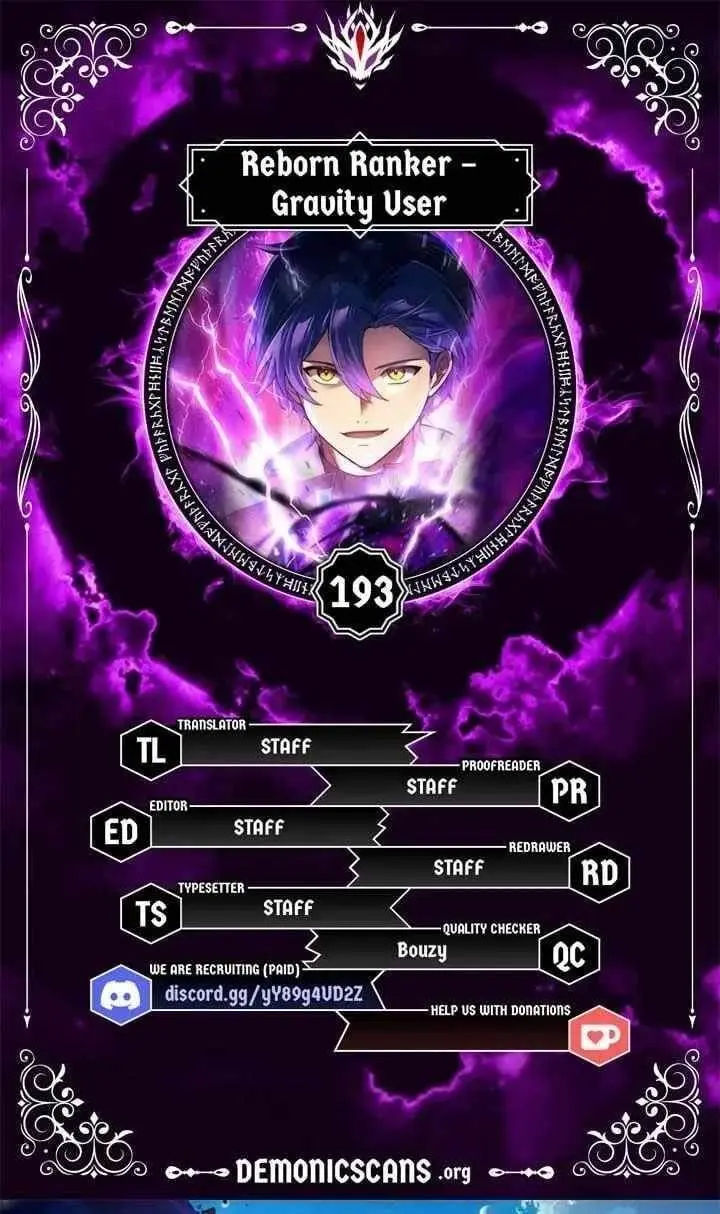 Reborn Ranker Gravity User Chapter 193 - Page 1