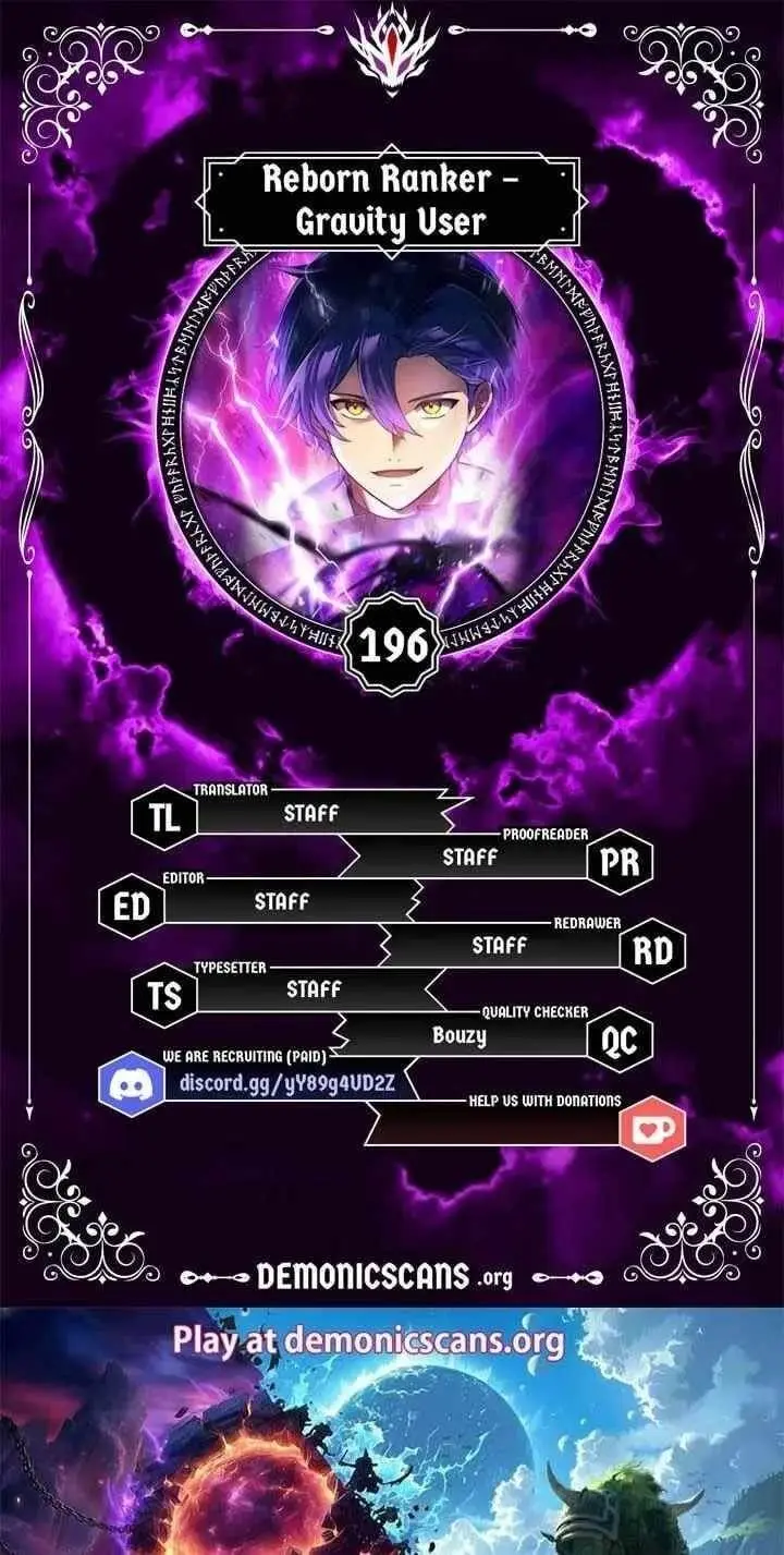 Reborn Ranker Gravity User Chapter 196 - Page 1