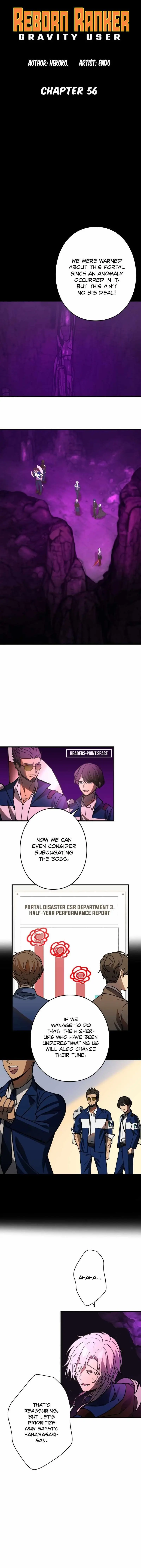 Reborn Ranker Gravity User Chapter 56 - Page 1