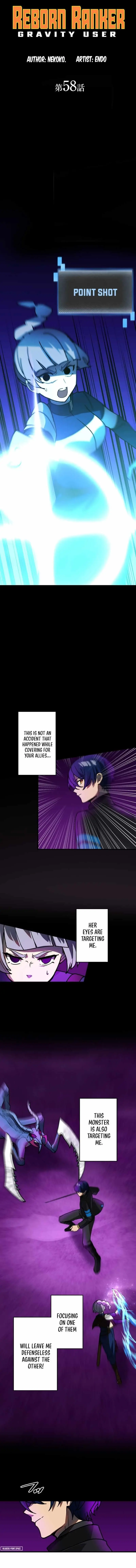 Reborn Ranker Gravity User Chapter 58 - Page 1